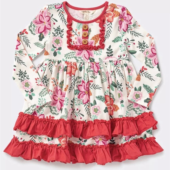 Size 2,4,8,10,14 NWT Girls MATILDA JANE Wonderment Talk About Floral Dress - Picture 4 of 4